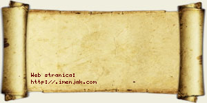 Hana Rajkov vizit kartica